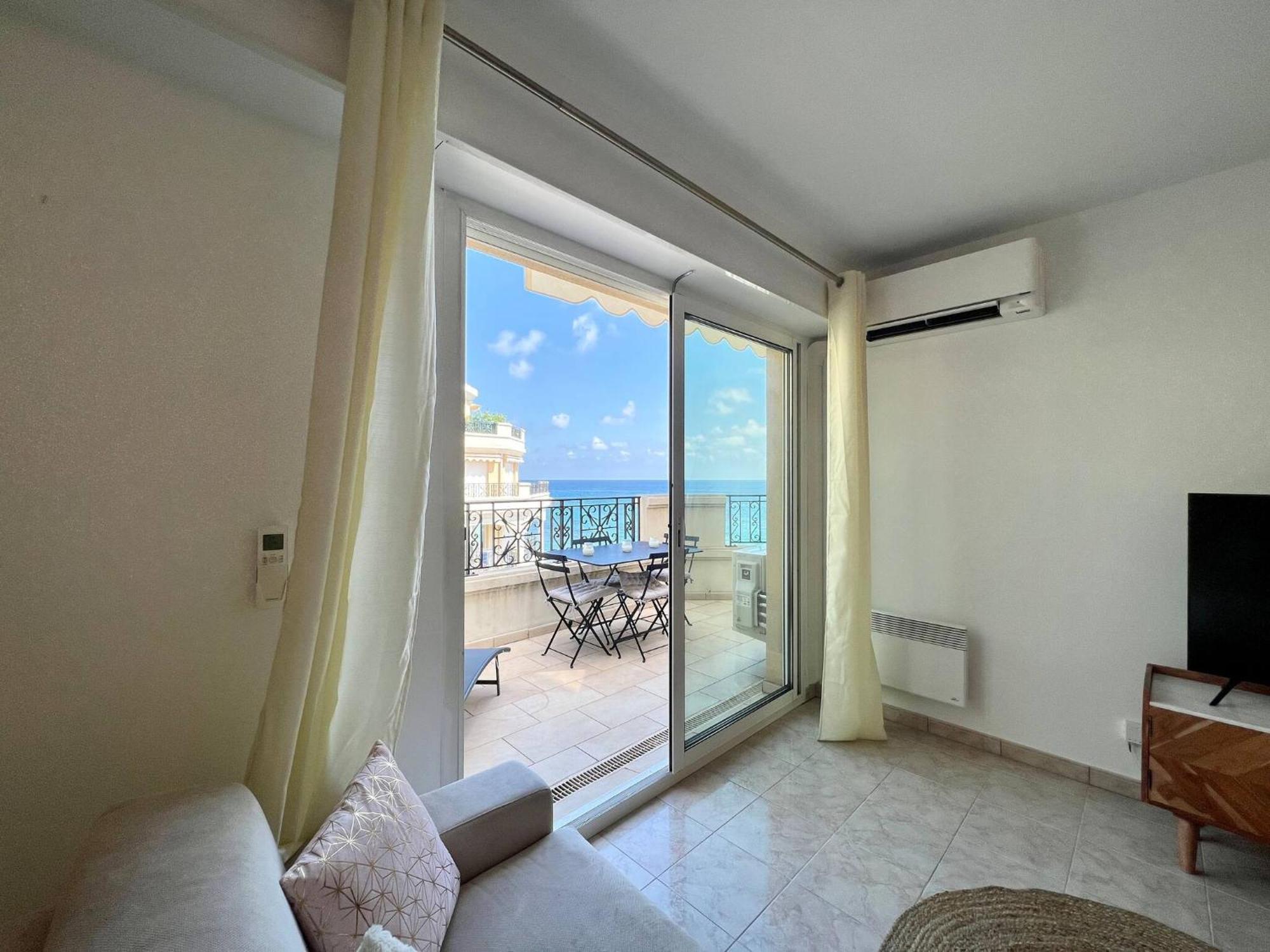'Le Victoria Beach' Vue Mer Plein Centre, Spacieux Menton Exterior foto